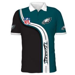 Men&8217s Philadelphia Eagles Polo Shirt 3D