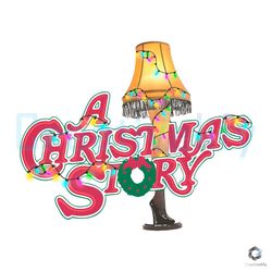 A Christmas Story Leg Lamp PNG Merry Xmas File
