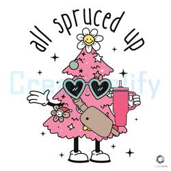 All Spruced Up Bougie SVG Christmas Tree Digital Cricut File