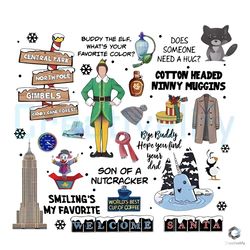 Buddy The Elf Christmas SVG Whats Your Favorite Color File