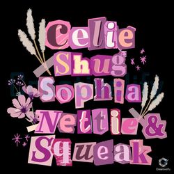 Celie Shug Sophia PNG Nettie And Squeak File Design