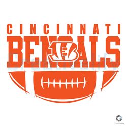 Cincinnati Bengals Football SVG NFL Sport Team File