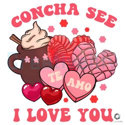 Concha See I Love You PNG Funny Valentine Te Amo File