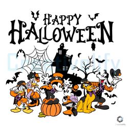 Free Mickey Minnie Friends SVG Halloween Vibes File Design