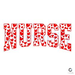 Funny Nurse Heart SVG Valentines Day File Digital
