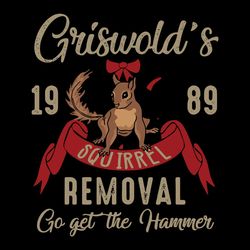 Griswolds Squirrel Removal SVG Merry Christmas File
