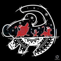 Hakuna Matata Christmas SVG Disney Animal Kingdom File
