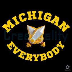 Michigan Against Everybody PNG Wolverines Football File