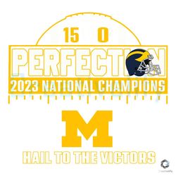 Michigan Perfection 2023 SVG National Champions File