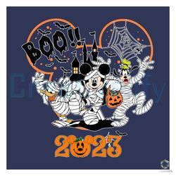 Mickey And Friends Halloween 2023 Svg Disney File
