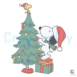 Peanuts Christmas Tree Vintage SVG Merry Xmas File