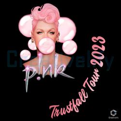 Pink Singer Music Festival PNG Trustfall Tour 2023 File