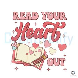 Read Your Heart Out PNG Valentine Book File Digital