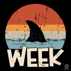 Shark Week SVG Save The Sharks Cutting File
