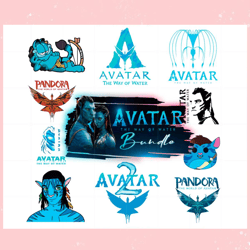 Avatar 2 Bundle Svg Cricut Files And Png Sublimation Designs,Disney svg, Mickey mouse,Princess, Movie