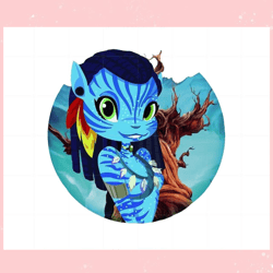 Avatar Movie Neytiri The Way Of Water Png Sublimation Designs,Disney svg, Mickey mouse,Princess, Movie