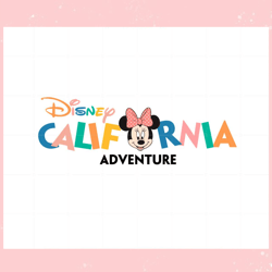 Disney California Adventure Minnie Mouse Disney Trip Svg,Disney svg, Mickey mouse,Princess, Movie