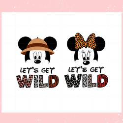 Get Wild Mickey SVG Disney Land Discovery Animal Kingdom Digital Files,Disney svg, Mickey mouse,Princess, Movie