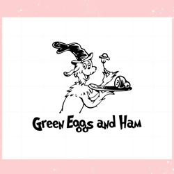 Green Egg And Ham Funny Sam I Am SVG Graphic Designs Files,Disney svg, Mickey mouse,Princess, Movie