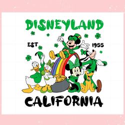 Happy St Patricks Day Disneyland Califonia Disney Trip Svg,Disney svg, Mickey mouse,Princess, Movie