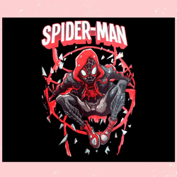 Marvel Spiderman Across the Spider Verse PNG Silhouette Files,Disney svg, Mickey mouse,Princess, Movie
