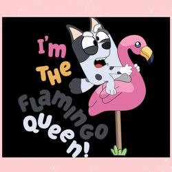 Muffin I Am The Flamingo Queen SVG Graphic Design Files,Disney svg, Mickey mouse,Princess, Movie