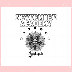 Nightshade Nevermore Academy Svg Graphic Designs Files,Disney svg, Mickey mouse,Princess, Movie
