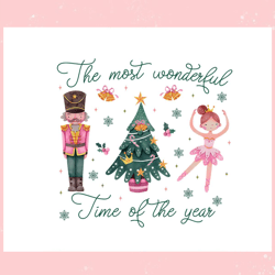 Nutcracker Wonderful Time Of The Year PNG,Disney svg, Mickey mouse,Princess, Movie