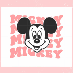 Retro Mickey Disney Lover SVG Cricut Instant Download File,Disney svg, Mickey mouse,Princess, Movie