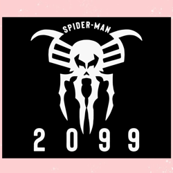 Spider Man Across the Spider Verse 2099 SVG Cutting File,Disney svg, Mickey mouse,Princess, Movie