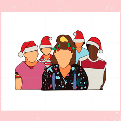 Stranger Things Christmas Svg For Cricut Sublimation Files,Disney svg, Mickey mouse,Princess, Movie