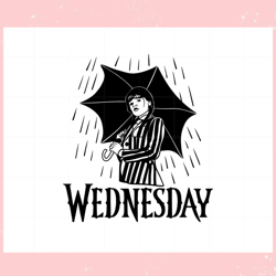 Umbrella Wednesday Addam Svg For Cricut Sublimation Files,Disney svg, Mickey mouse,Princess, Movie