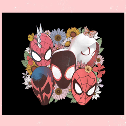 Vintage Floral Spider Man Superhero Movie PNG Sublimation Download,Disney svg, Mickey mouse,Princess, Movie
