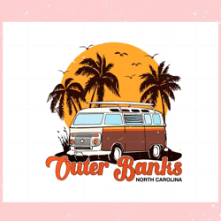 Vintage Outer Banks Beach SVG For Cricut Sublimation Files,Disney svg, Mickey mouse,Princess, Movie
