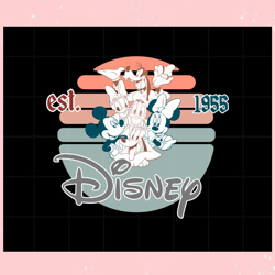 Vintage Sunset Disney Mickey Friends Svg Graphic Designs Files,Disney svg, Mickey mouse,Princess, Movie