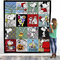 Snoopy Lover Quilt Christmas Gift Ideas