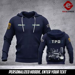Soldier Tampa Police-Tpd Personalized All-over Pullover Hoodie Print Unisex Tt