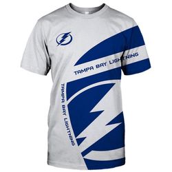 Tampa Bay Lightning T-Shirt 3D All Over Print Custom 3D Tampa Bay Lightning Graphic Printed 3D T-Shirt 3D All Over Print