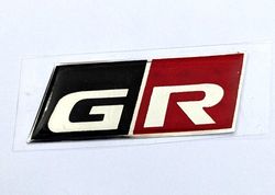 Toyota GR Gazoo Racing Decal Badge Sticker 3D Letter