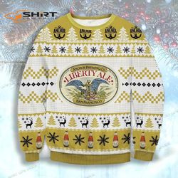 Liberty Ale Anchor Brewing Company San Francisco Ugly Christmas Sweater