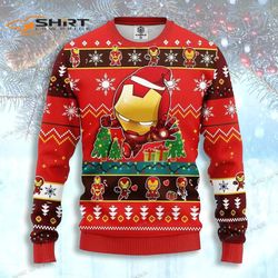 Iron Man Chibi Ugly Christmas Sweater