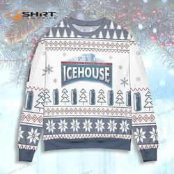 Ice House Logo Christmas Ugly Christmas Sweater