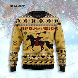 Horse Lover Ugly Christmas Sweater