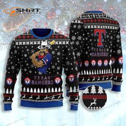 Texas Rangers Ugly Christmas Sweater