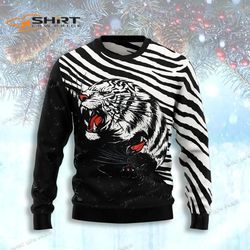 Tachi Tiger Ugly Christmas Sweater