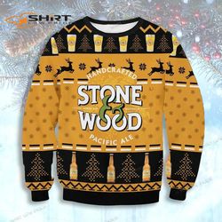 Stone Wood Pacific Ale Ugly Christmas Sweater