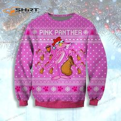 Pink Panther Knitting Pattern Christmas Ugly Christmas Sweater