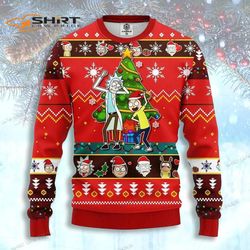 Rick And Morty Noel Womens Ugly Christmas Sweater
