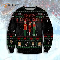 Let It Crowd Ugly Christmas Sweater