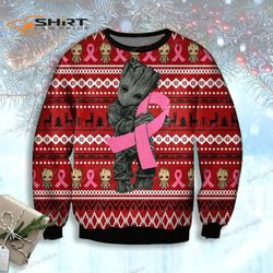 I Am Groot Cancer Ugly Christmas Sweater